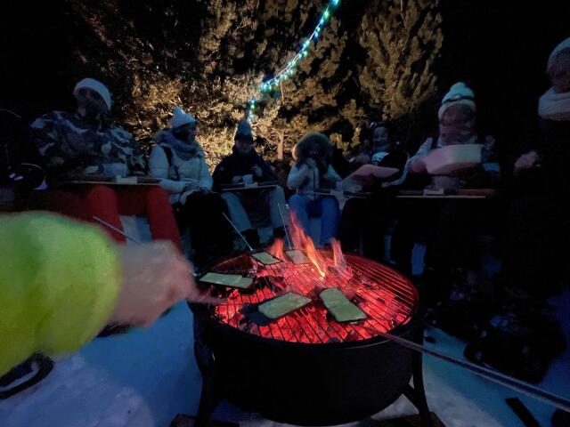 Brasero et raclette